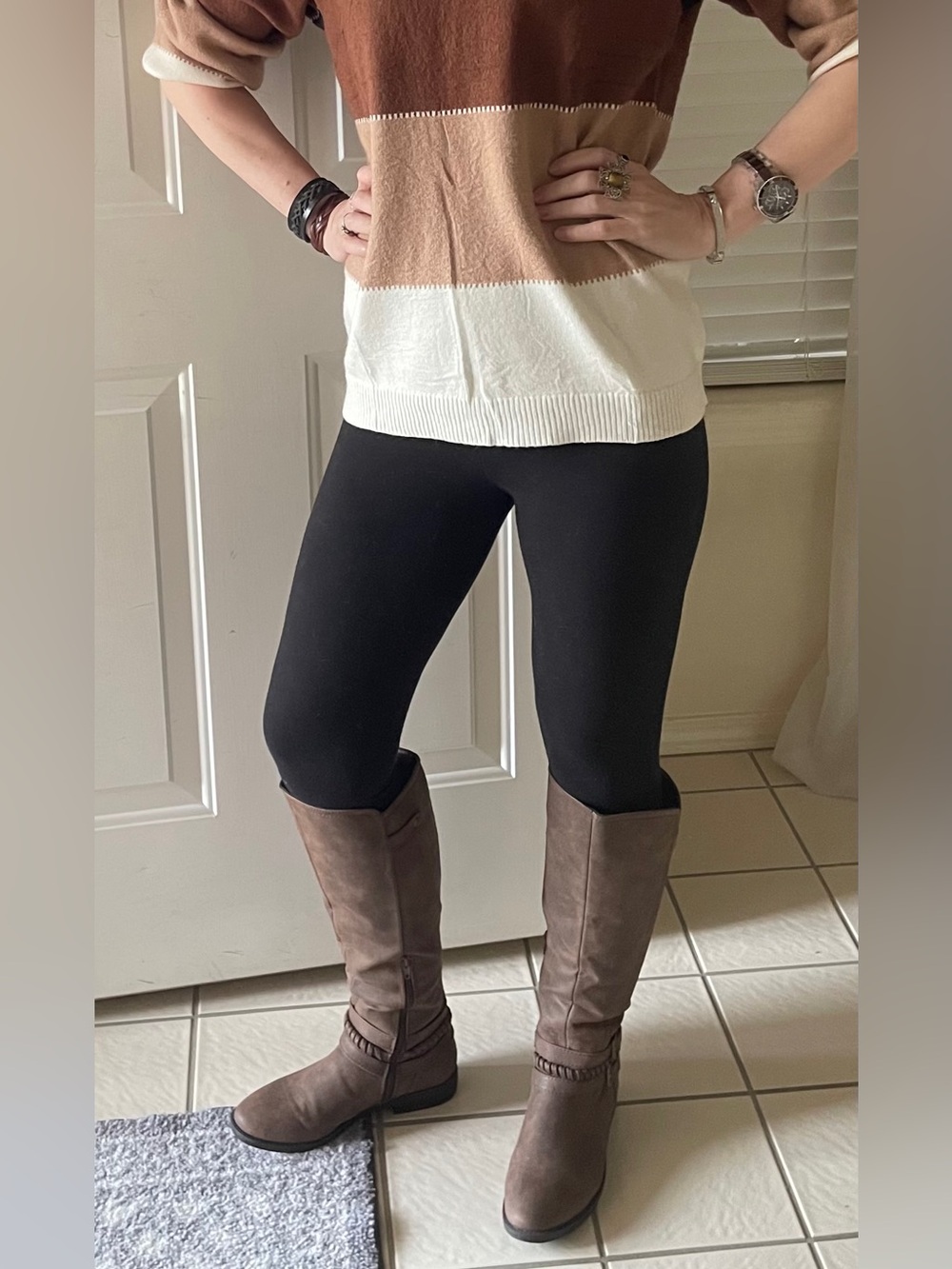 Rampage rustic brown tall boots